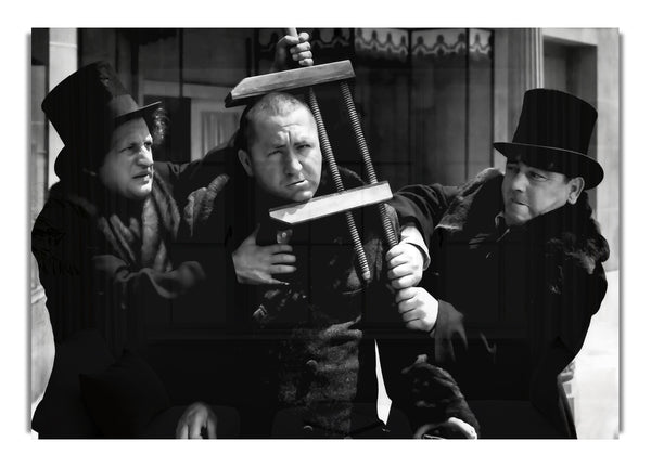 The Three Stooges Head Clamp