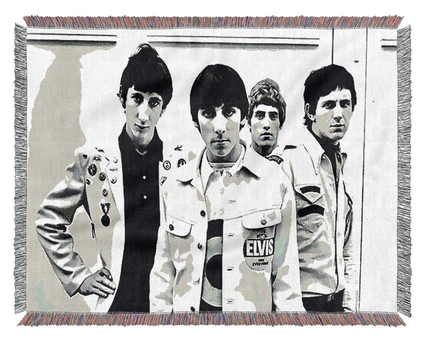 The Who Retro 1960s Woven Blanket