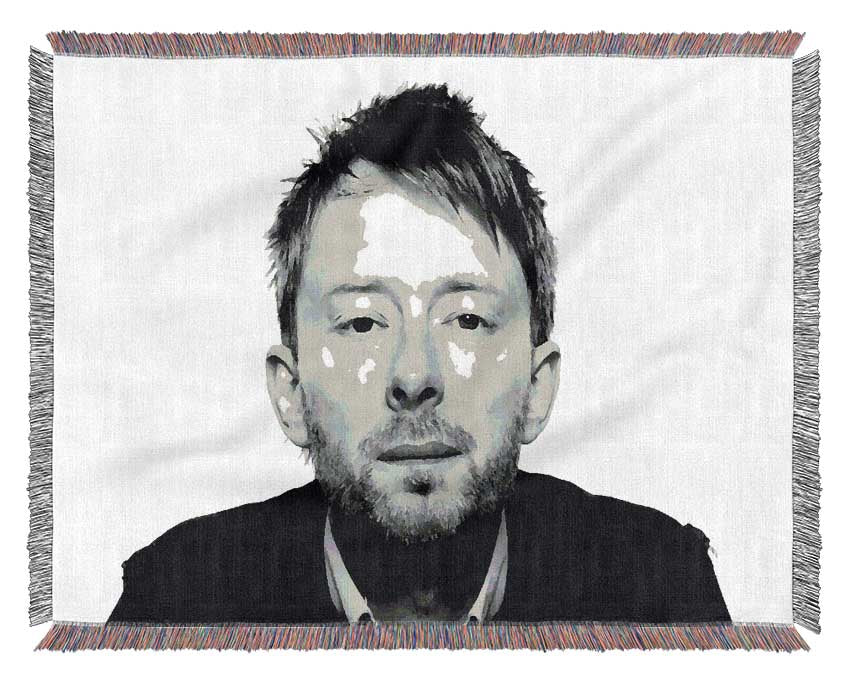 Thom Yorke Radiohead Woven Blanket