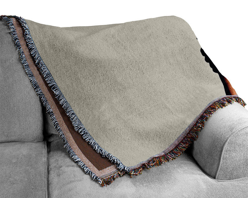 Uma Thurman Woven Blanket