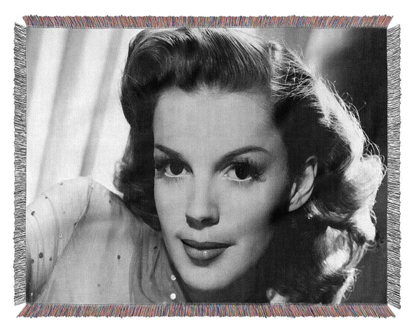 Judy Garland Retro Woven Blanket