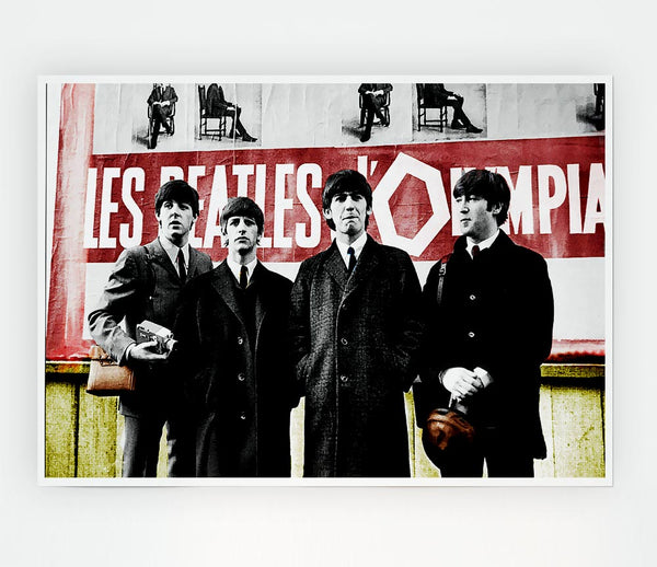 The Beatles In Liverpool Print Poster Wall Art