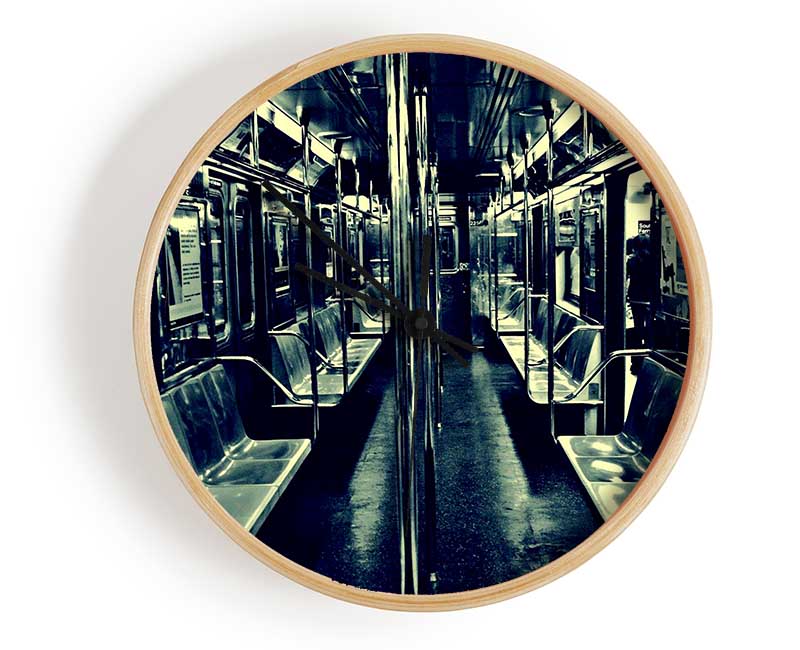 New York City Train Clock - Wallart-Direct UK