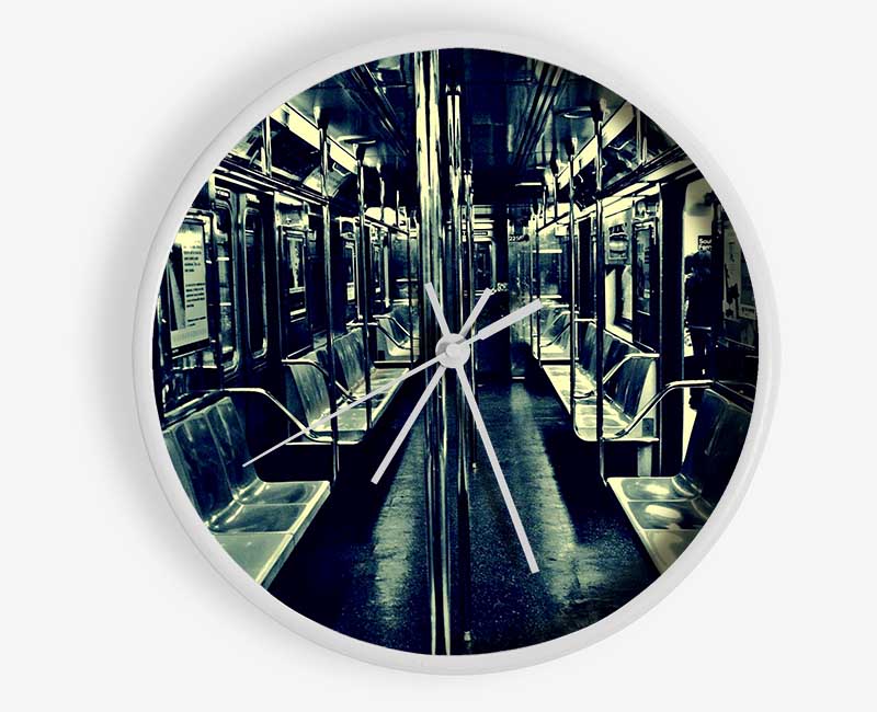 New York City Train Clock - Wallart-Direct UK