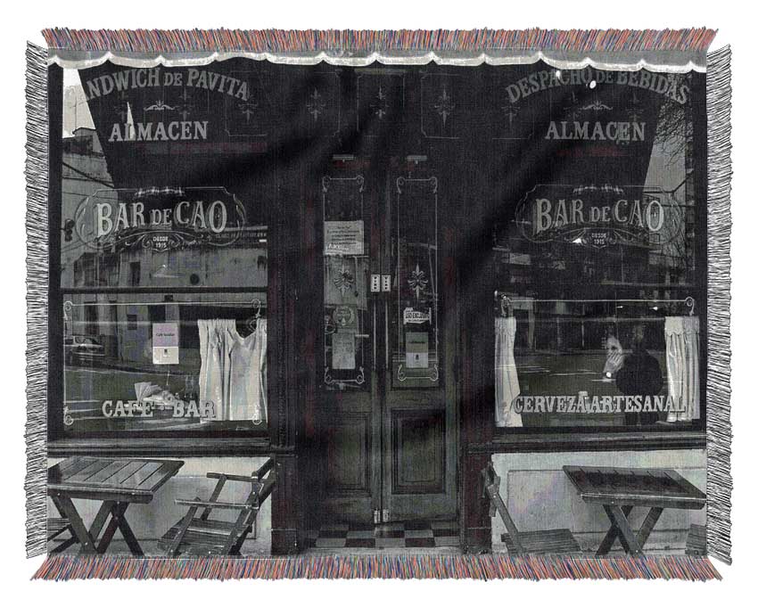 Bar De Cao Buenos Aires Woven Blanket