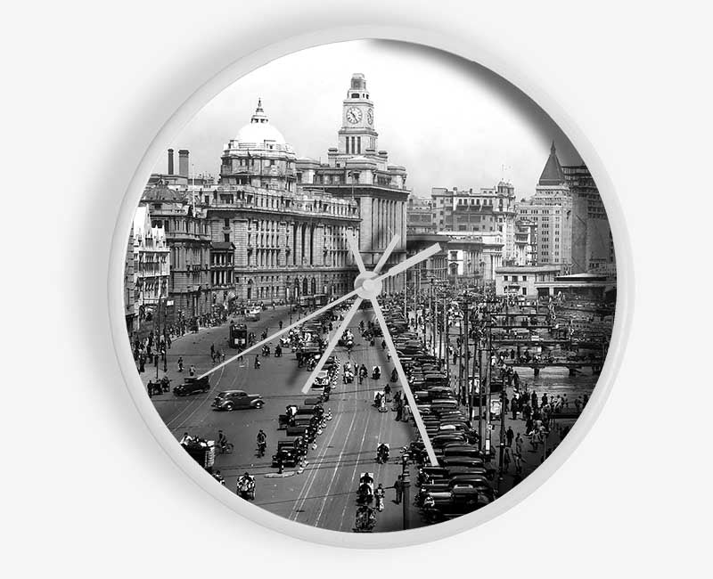 Shanghai 1930 Clock - Wallart-Direct UK