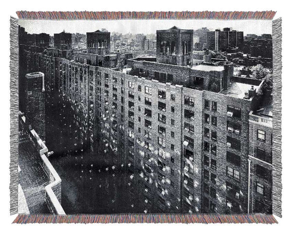 Manhattan New York City Classic Woven Blanket