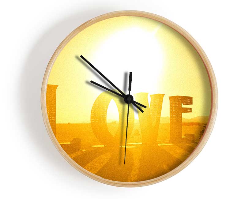 Love Shadow Clock - Wallart-Direct UK