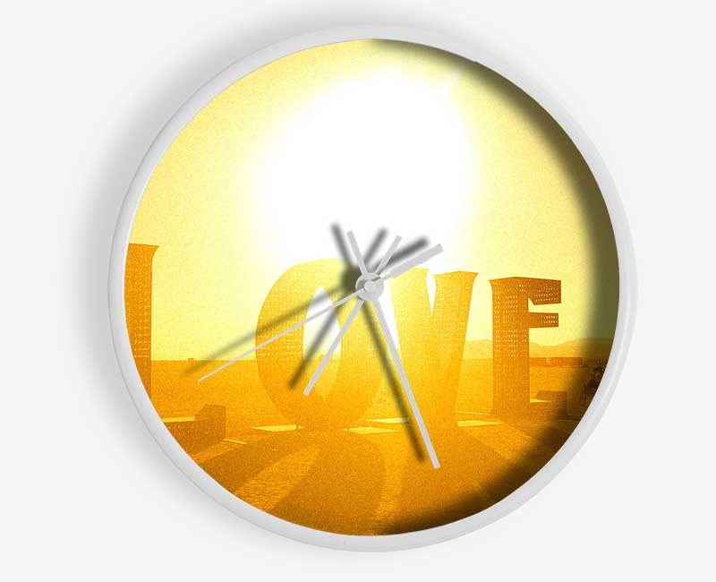 Love Shadow Clock - Wallart-Direct UK