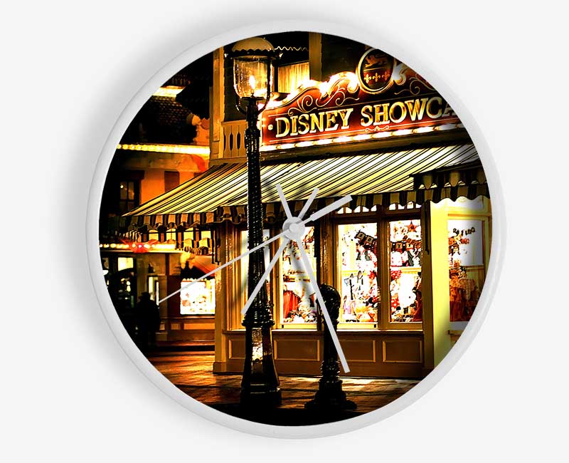 Main Street Noir Clock - Wallart-Direct UK