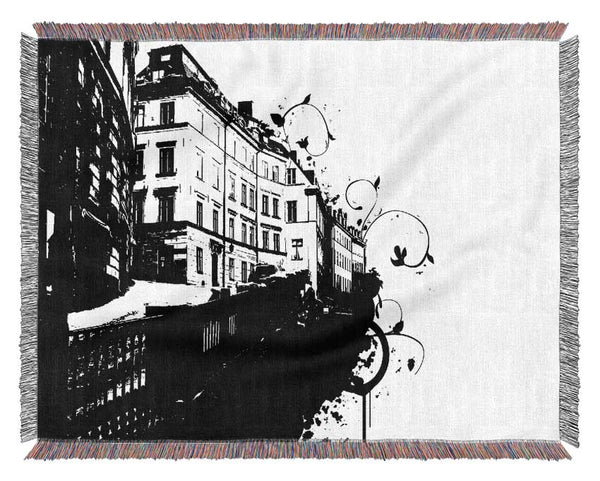 Venice Stencil Woven Blanket