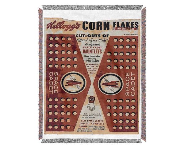 Kelloggs Corn Flakes Woven Blanket