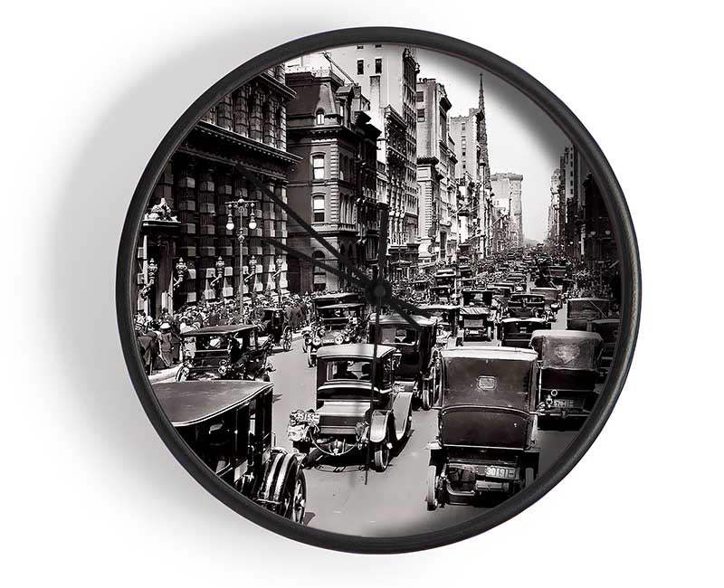 New York City Retro Clock - Wallart-Direct UK