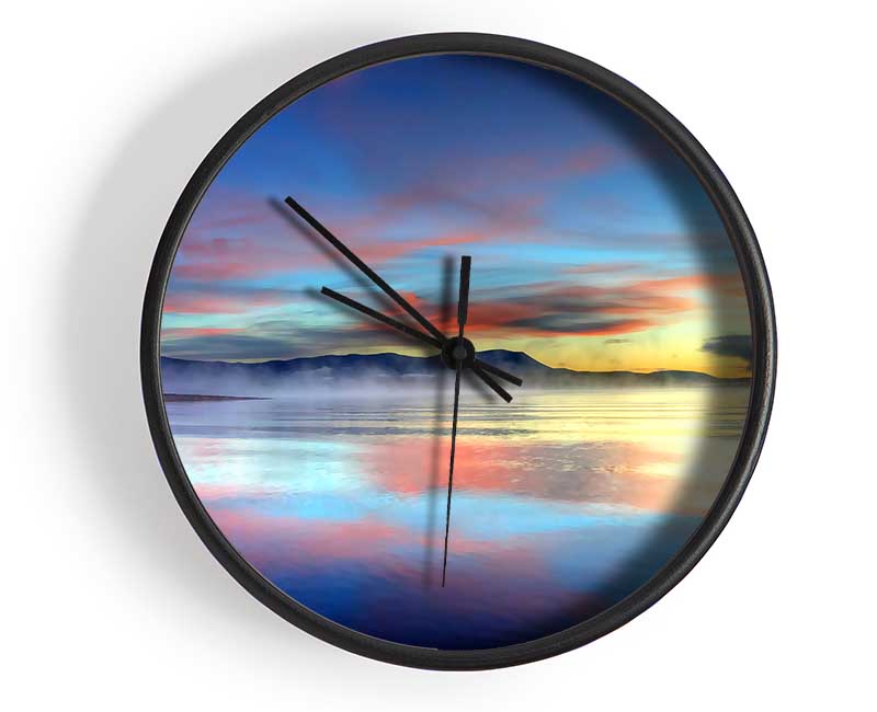 Strawberry Sunrise Clock - Wallart-Direct UK