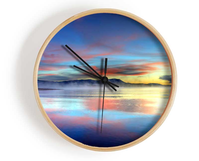 Strawberry Sunrise Clock - Wallart-Direct UK