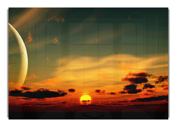 Schöner Sonnenuntergang 4
