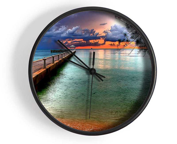 Romantic Place For Love Clock - Wallart-Direct UK