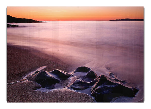 Sonnenuntergang Isle of Lewis Schottland Großbritannien