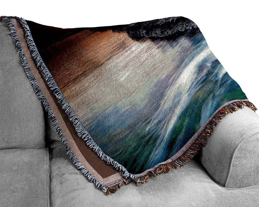 Taiwan Sunrise Woven Blanket