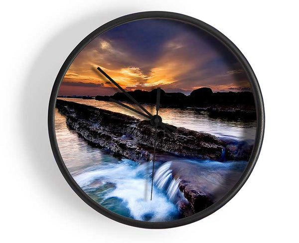 Taiwan Sunrise Clock - Wallart-Direct UK