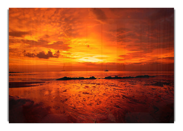 Sonnenuntergang am Strand 2