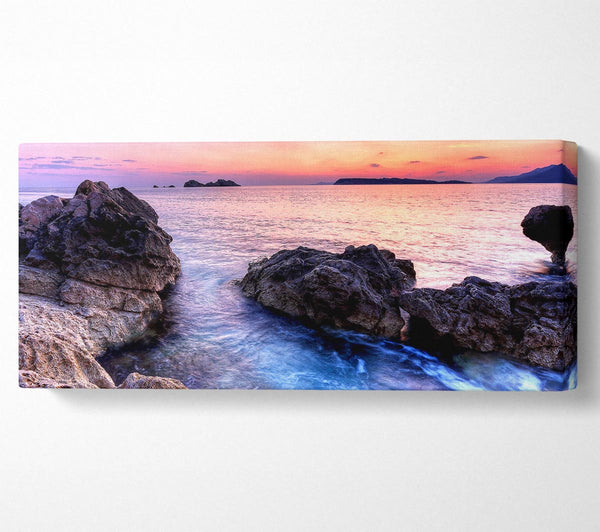 Ocean Rocks At Dawn