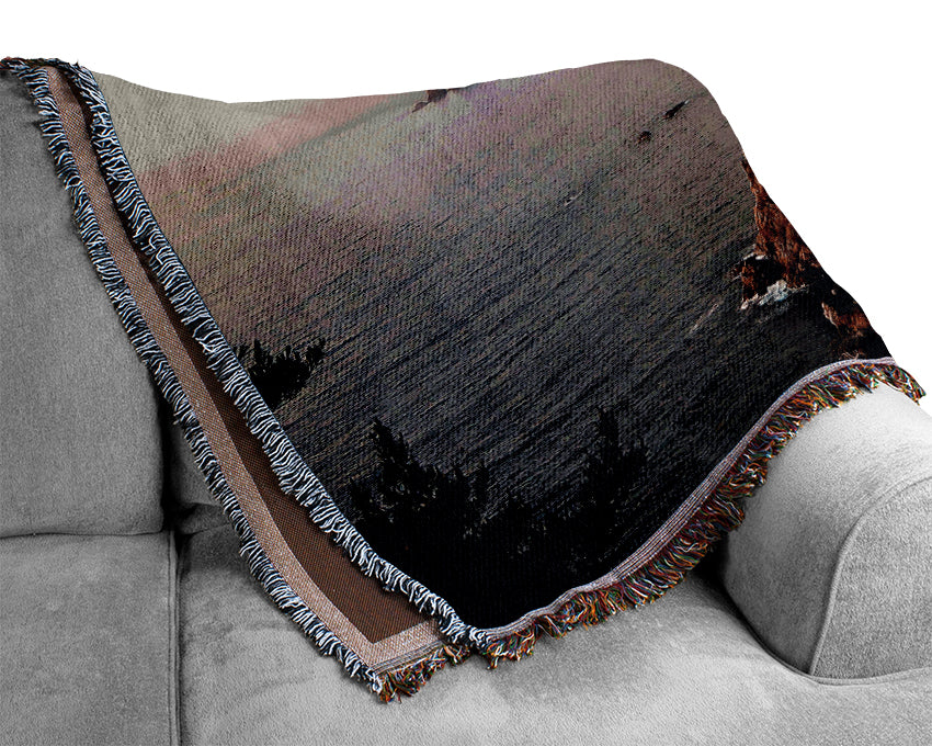 The Edge Of Heaven Woven Blanket