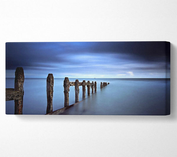 Evening Blue Sea