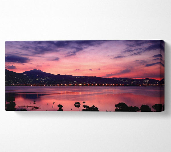 Nightfall Over The Tranquil Sea