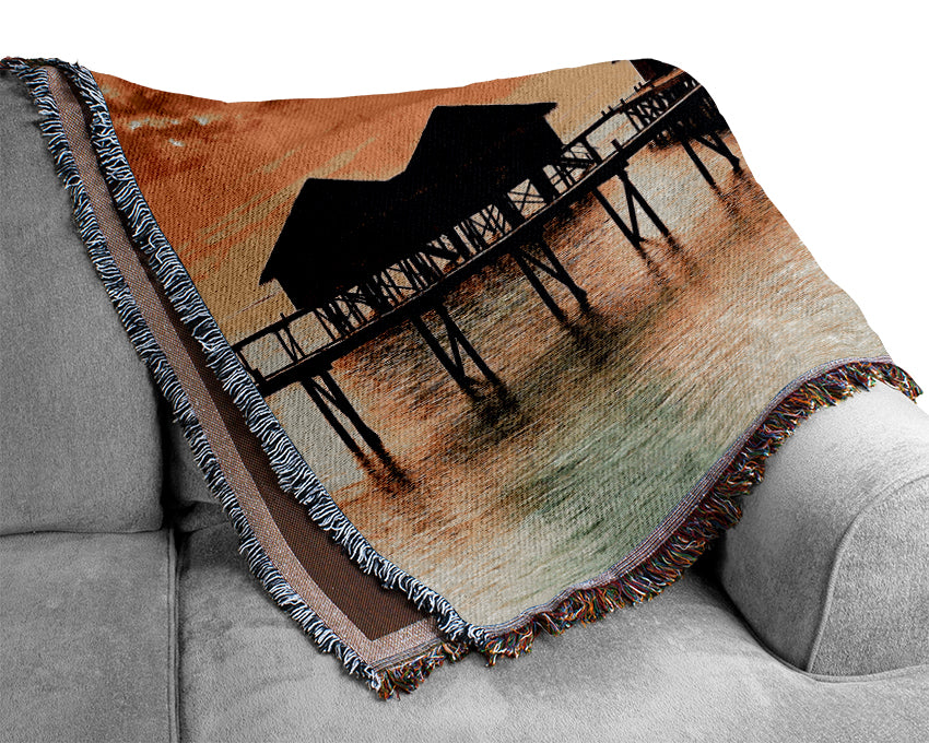 The Retreat For Lovers Woven Blanket