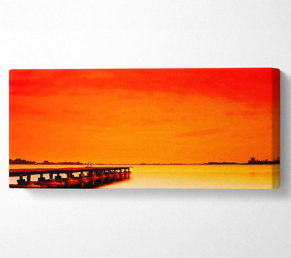 Perfect Orange Boardwalk