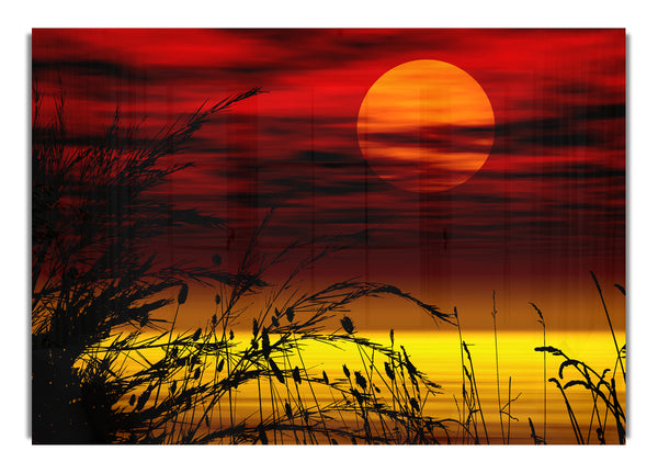 Surrealer Goldener See