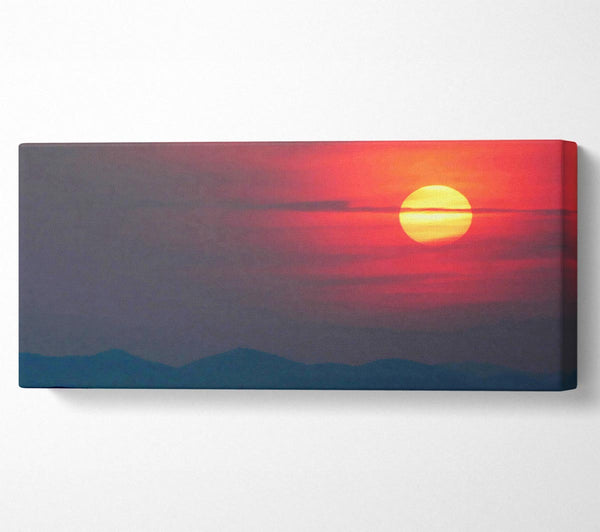 Pink Mist Over The Sun
