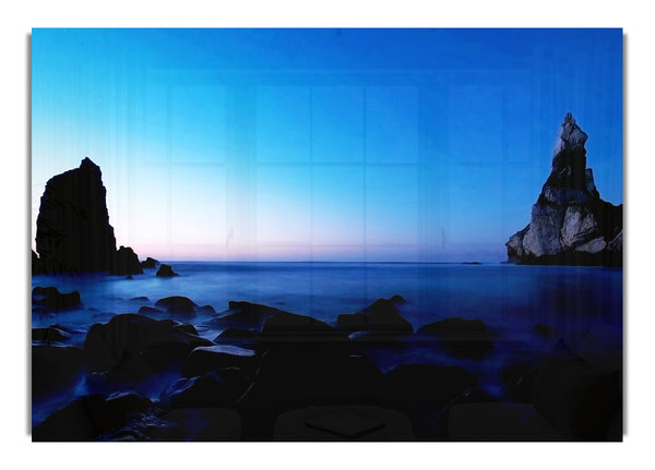 Ruhiges Ozeanblau