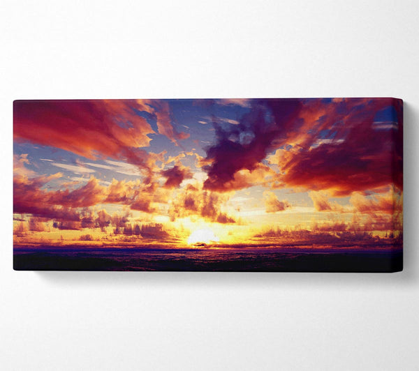 Sonnenuntergang Ozean Himmel