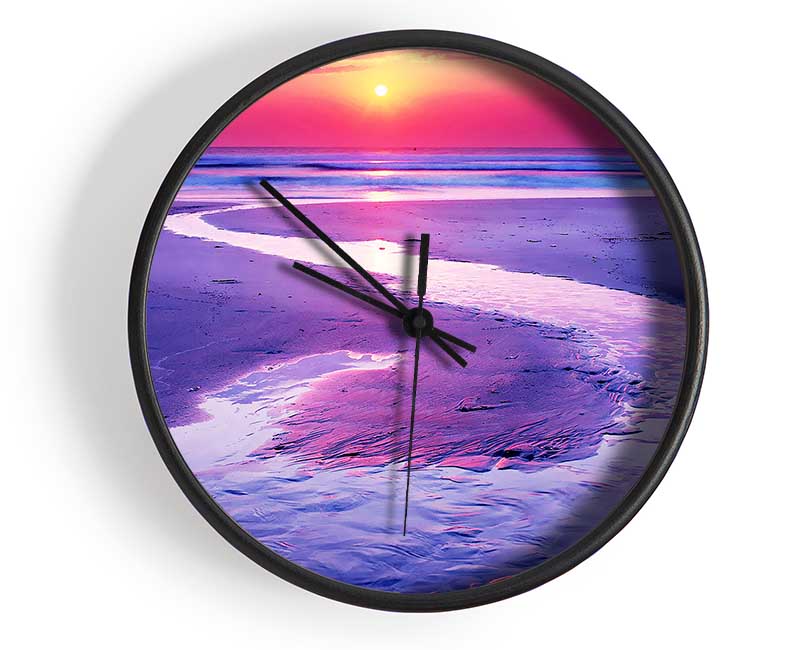 Shoreline Path Clock - Wallart-Direct UK