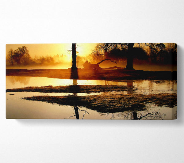Golden Lake Sunset