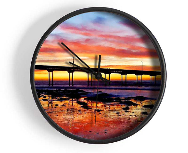 Piers First Light Clock - Wallart-Direct UK