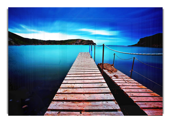 Ruhiger Boardwalk Lake