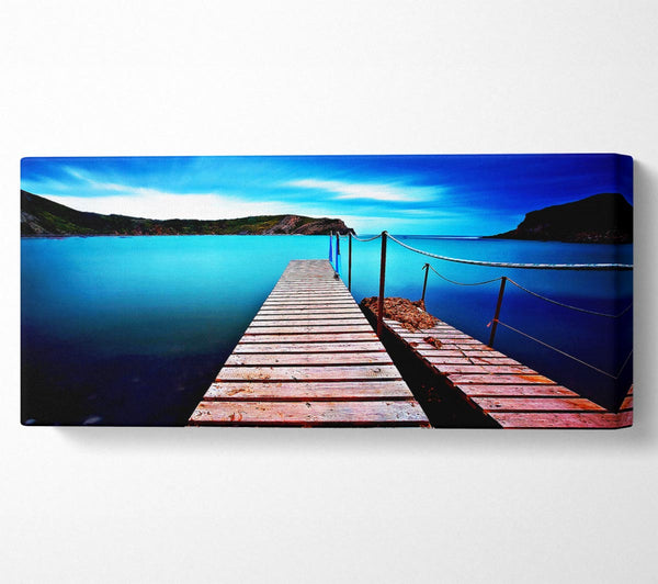 Ruhiger Boardwalk Lake