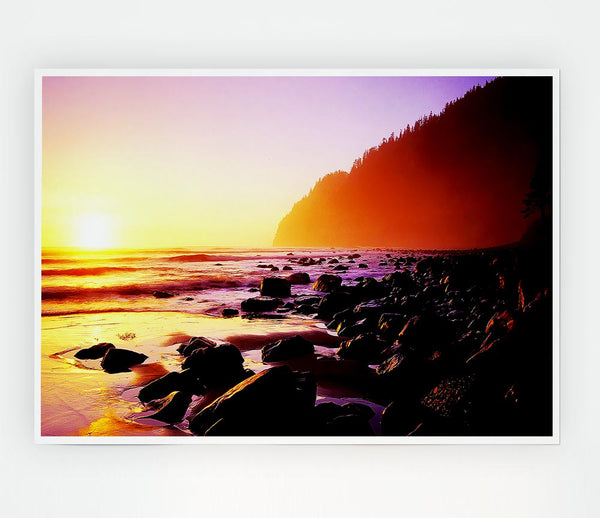 The Throth Of The Ocean Print Poster Wall Art