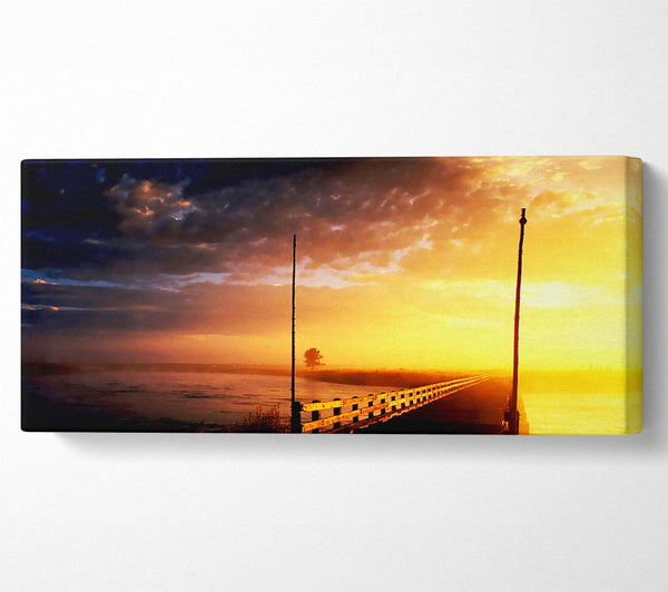 Pier Of The Blazing Sun