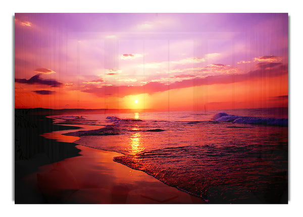 Australischer Sonnenuntergang