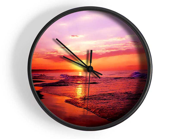 Australian Sunset Clock - Wallart-Direct UK