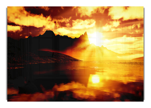 Sonnenbrandreflexionen