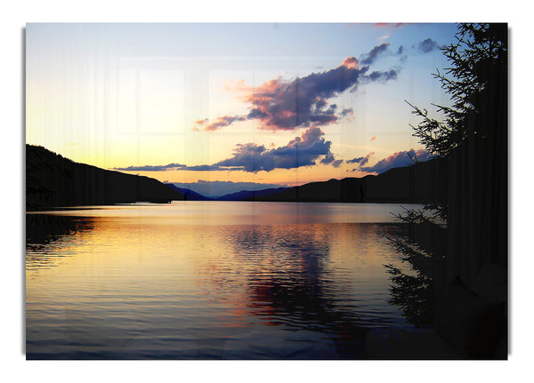 Ruhige Seereflexionen