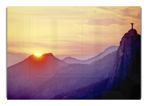 Sonnenuntergang über Brasilien
