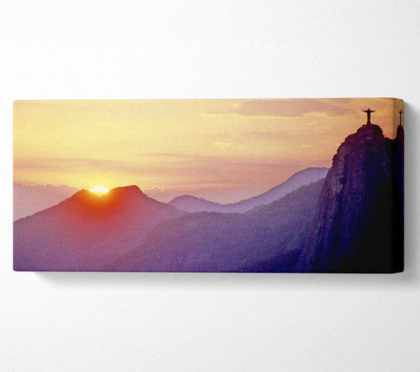 Sonnenuntergang über Brasilien