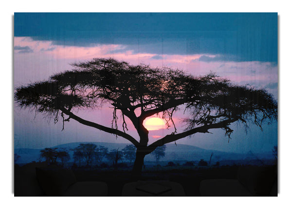 Ostafrikanischer Sonnenuntergang