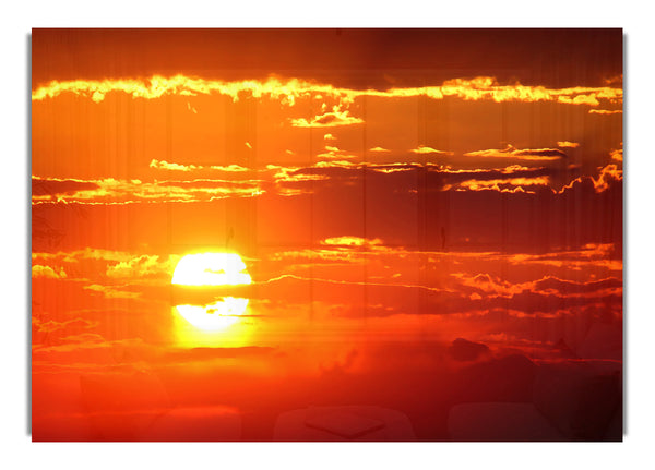 Sonne im Himmel